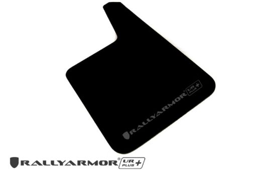 Picture of Rally Armor Universal Fit (No Hardware) UR Plus Black UR Mud Flap w Grey Logo