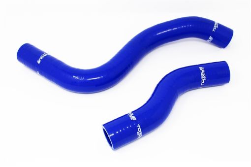 Picture of Torque Solution 2017 Honda Civic Type - R Silicone Radiator Hose Kit - Blue