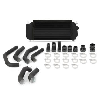 Picture of Mishimoto 15 - 17 Ford F - 150 2.7L EcoBoost Black Performance Intercooler Kit w Black Pipes