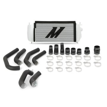 Picture of Mishimoto 15 - 17 Ford F - 150 2.7L EcoBoost Silver Performance Intercooler Kit w Black Pipes