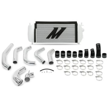 Picture of Mishimoto 15 - 16 Ford F - 150 EcoBoost 3.5L Silver Performance Intercooler Kit w Polished Pipes