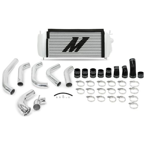 Picture of Mishimoto 15 - 16 Ford F - 150 EcoBoost 3.5L Silver Performance Intercooler Kit w Polished Pipes
