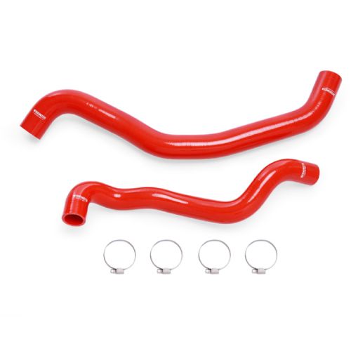 Picture of Mishimoto 04 - 08 Ford F - 150 V8 Red Silicone Radiator Hose Kit