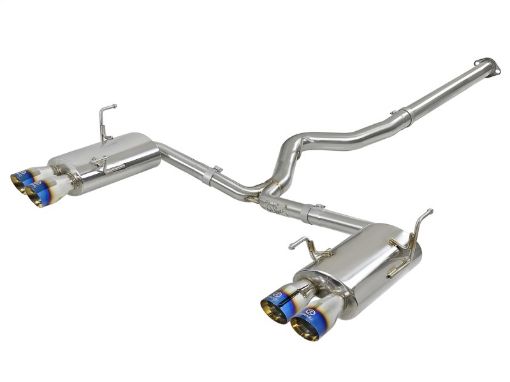 Picture of aFe Takeda 3in 304 SS Cat - Back Exhaust System 15 - 18 Subaru WRXWRX STI H4 - 2.02.5L (t)