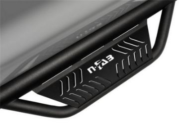 Picture of N - Fab Podium LG 15.5 - 17 Dodge Ram 1500 Quad Cab 6.4ft Standard Bed - Tex. Black - Bed Access - 3in