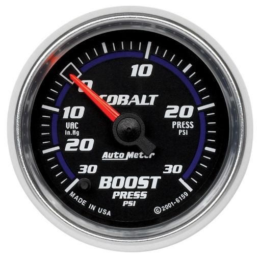 Picture of Autometer Cobalt 52mm 30 PSI Electronic Boost Gauge