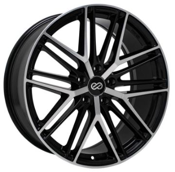 Picture of Enkei Phantom 19x8 5x114.3 35mm 72.6mm Bore Black Machined Wheel