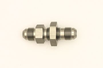 Picture of DeatschWerks 6AN Male Flare To 6AN Male Flare Bulkhead Adapter (Incl. Nut)
