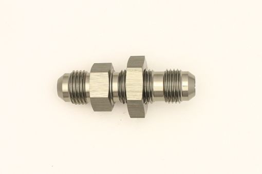 Picture of DeatschWerks 6AN Male Flare To 6AN Male Flare Bulkhead Adapter (Incl. Nut)