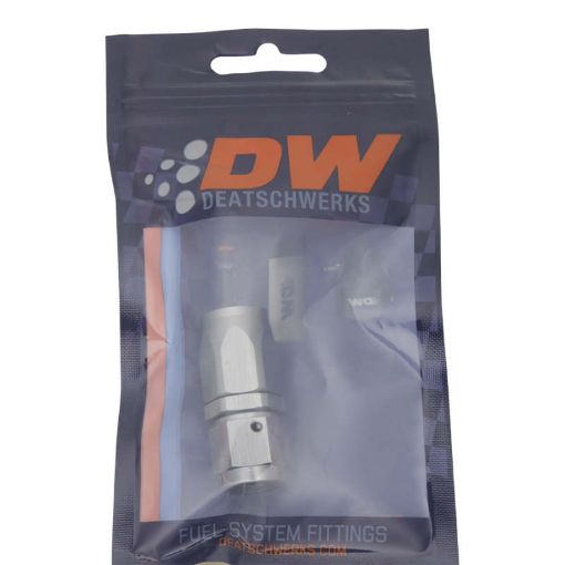 Picture of DeatschWerks 6AN Female Swivel Straight Hose End CPE