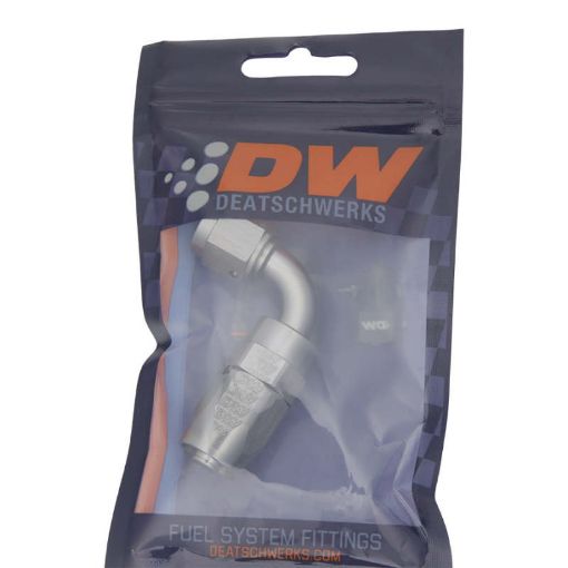 Picture of DeatschWerks 6AN Female Swivel 90 - Degree Hose End CPE