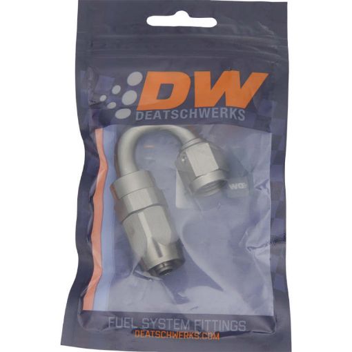 Picture of DeatschWerks 6AN Female Swivel 180 - Degree Hose End CPE