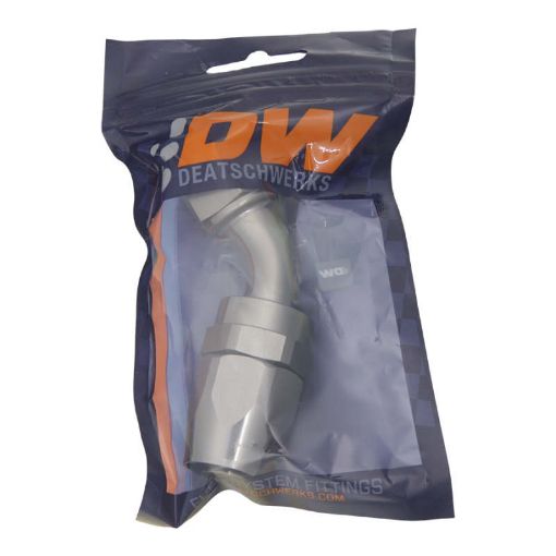 Picture of DeatschWerks 10AN Female Swivel 45 - Degree Hose End CPE