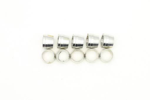 Picture of DeatschWerks Replacement PTFE Hose End Olive Insert 8AN (Pack of 10)