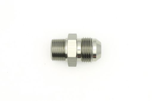 Picture of DeatschWerks 8AN Male Flare To 38in. Male NPT Adapter