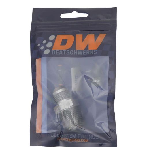 Picture of DeatschWerks 8AN Male Flare To 12in. Male NPT Adapter