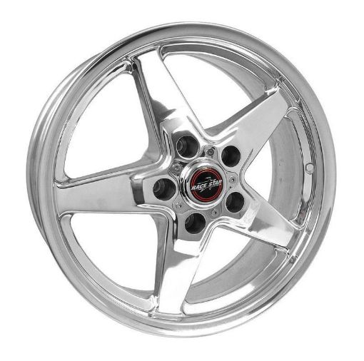 Picture of Race Star 92 Drag Star 17x8 5x4.75bc 4.85bs Polished Wheel