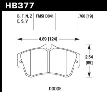 Picture of Hawk 03 - 05 Dodge Neon SRT - 4 HT - 10 Race Front Brake Pads