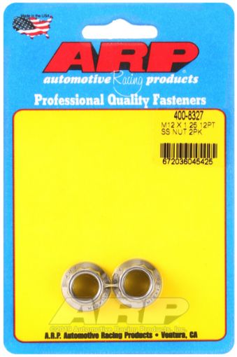 Picture of ARP M12 x 1.25 M14 WR 12pt Nut Kit - 2 Pack