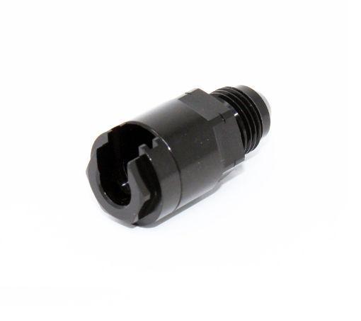 Picture of Torque Solution Locking Quick Disconnect Adapter Fitting 38in SAE to - 8AN Male Flare