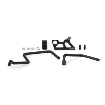 Picture of Mishimoto 07 - 11 Jeep Wrangler JK Baffled Oil Catch Can - Black