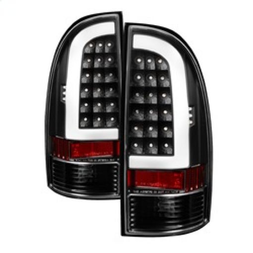 Picture of xTune Toyota Tacoma 05 - 15 Tail Lights - Light Bar LED - Black ALT - ON - TT05 - LBLED - BK