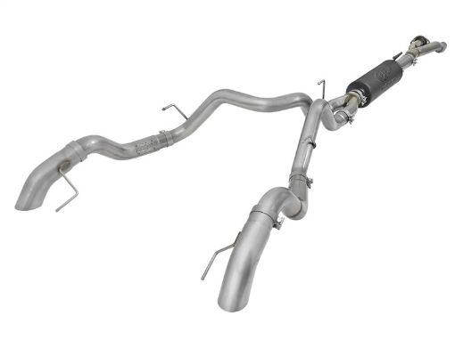 Picture of aFe MACH Force - Xp Cat - Back Exhaust wDual Hi - Tuck Tips 17 - 18 Ford F - 150 Raptor V6 - 3.5L (tt)
