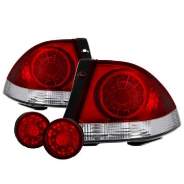 Picture of Spyder 01 - 03 Lexus IS300 LED Tail Lights - Red Clear ALT - YD - LIS300 - LED - SET - RC