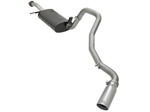 Picture of aFe MACHForce XP Exhaust Cat - Back SS - 304 97 - 16 Nissan Patrol (Y61) I6 - 4.8L w Polished Tips