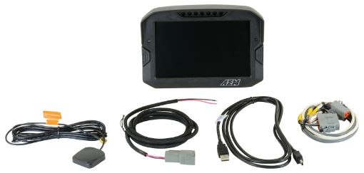 Picture of AEM CD - 7 Non Logging GPS Enabled Race Dash Carbon Fiber Digital Display wo VDM (CAN Input Only)