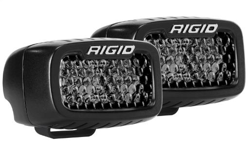 Picture of Rigid Industries SR - M Series PRO Midnight Edition - Spot - Diffused - Pair