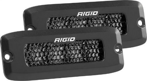 Picture of Rigid Industries SR - Q Series PRO Midnight Edition - Spot - Diffused - Pair