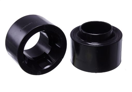 Picture of Energy Suspension 07 - 17 Jeep Wrangler (JK) Black Front Coil Spring Spacer 1 - 34in Lift Set