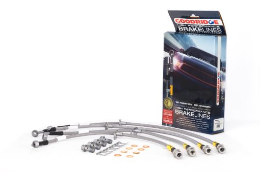 Picture of Goodridge 13 - 15 Subaru Crosstrek XV (All Models) SS Brake Line Kit