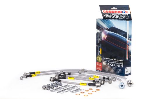 Picture of Goodridge 14 - 17 Nissan Rogue SS Brake Line Kit