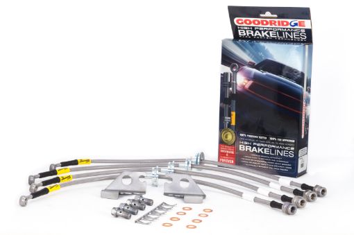 Picture of Goodridge 15 - 17 Chevrolet SS Stainless Steel Brake Line Kit