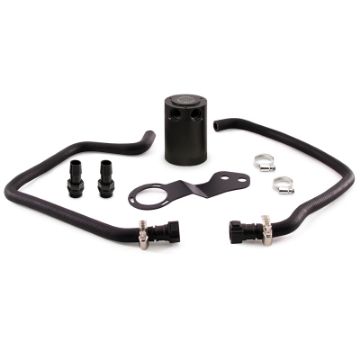 Picture of Mishimoto 2016 Chevrolet Camaro SS Baffled Oil Catch Can Kit - Black