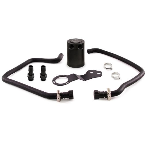 Picture of Mishimoto 2016 Chevrolet Camaro SS Baffled Oil Catch Can Kit - Black