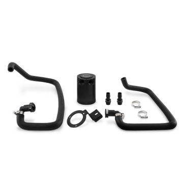 Picture of Mishimoto 2015 Ford Mustang EcoBoost Baffled Oil Catch Can Kit - Black