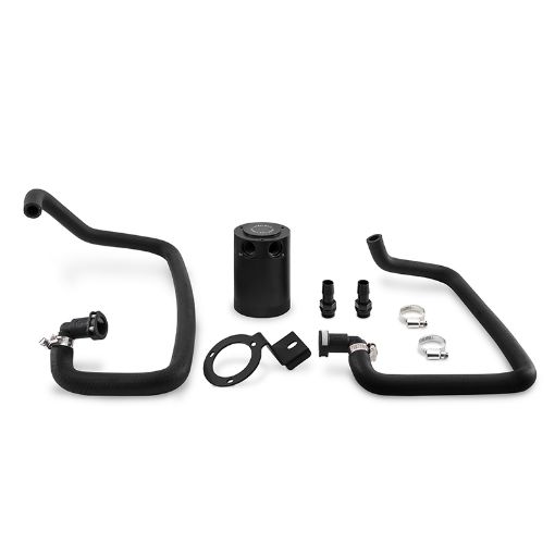 Picture of Mishimoto 2015 Ford Mustang EcoBoost Baffled Oil Catch Can Kit - Black