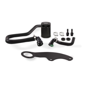 Picture of Mishimoto 11 - 14 Ford Mustang GT Baffled Oil Catch Can Kit - Black