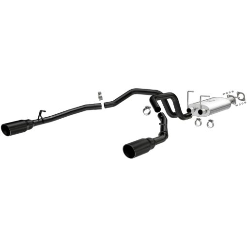 Picture of MagnaFlow 2019 Ram 1500 V8 5.7L (Excl. Tradesman) Black Coated 3in 409SS Cat - Back Exhaust System
