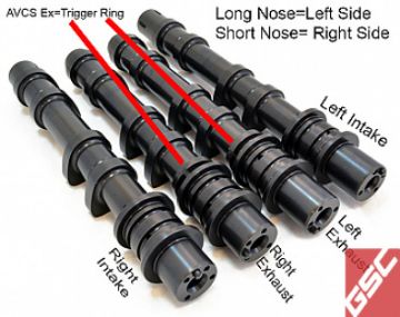 Picture of GSC P - D 08 STi S2 Cams 272272 Billet (Left Intake Cam Only)