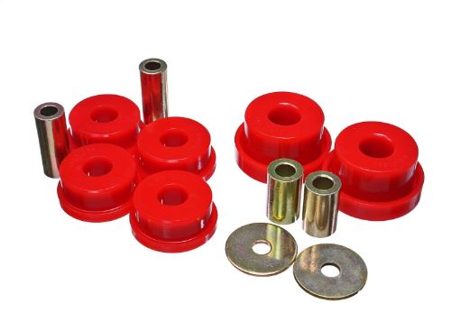 Picture of Energy Suspension 00 - 09 Subaru Legacy Red Rear Differential Mount Bushing Set