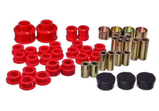 Picture of Energy Suspension 05 - 09 Subaru Legacy Rear Control Arm Bushing Set - Red