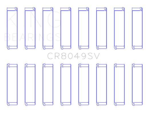 Picture of King 08 - 11 BMW N62N63S63 Rod Bearing Set