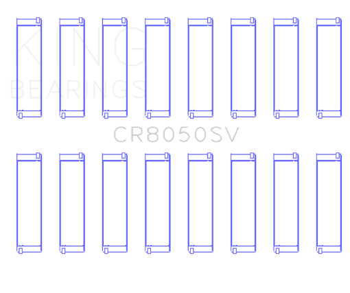 Picture of King 11 BMW S63S63NN63N63N Rod Bearing Set