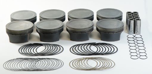 Picture of Mahle MS Piston Set GM LSALS3LS9 4.070in Bore 3.622stk 6.125in Rod .927 Pin - 4.5cc 10 CR Set of 8