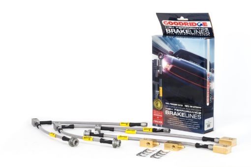 Picture of Goodridge 09 - 12 Nissan 370Z (NISMO Model Only) SS Brake Line Kit