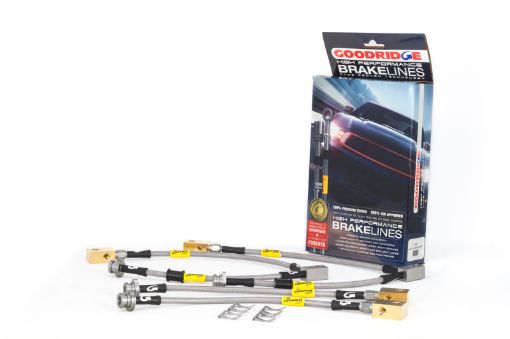 Picture of Goodridge 14 - 17 Nissan GT - R (NISMO Only) SS Brake Line Kit